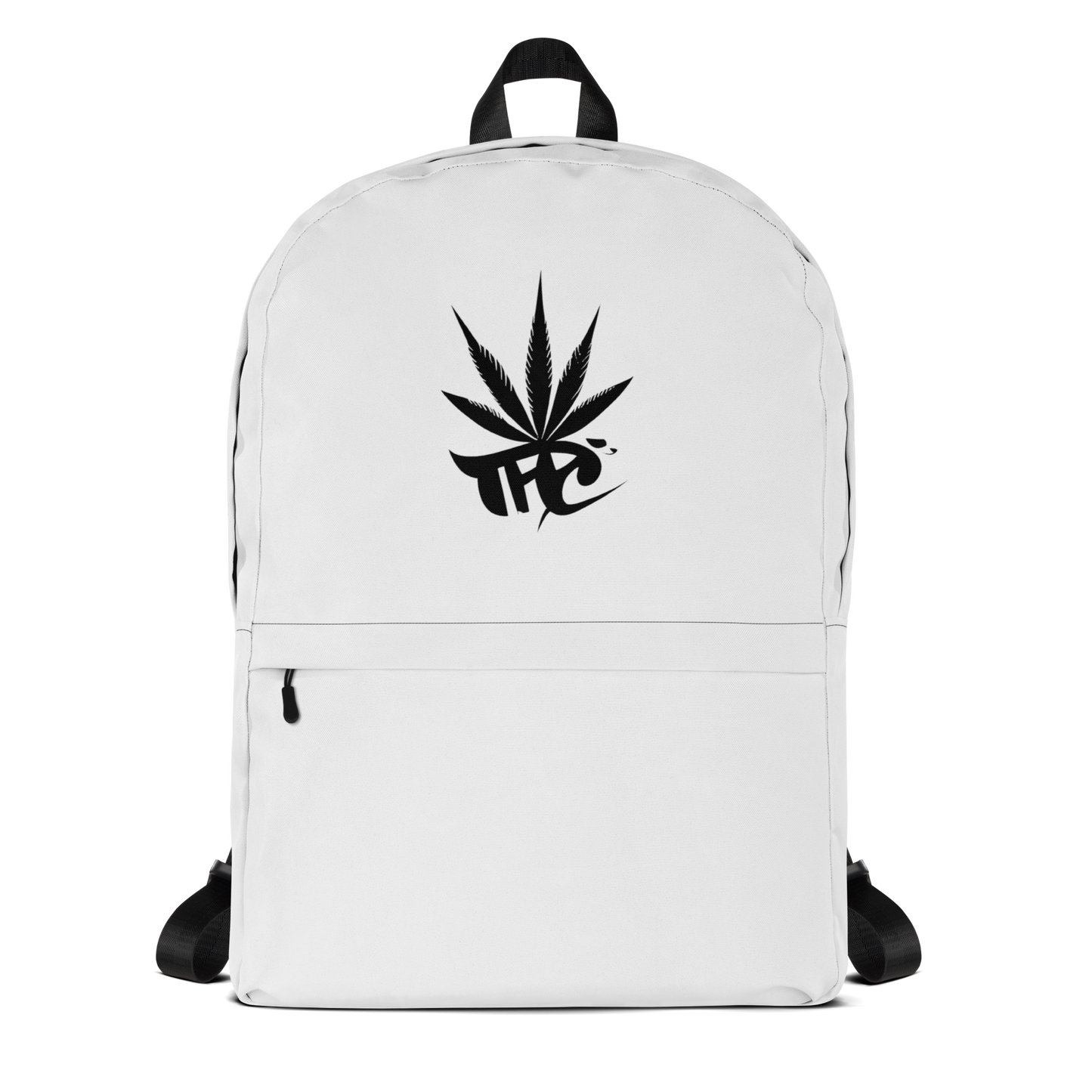 'Team High Campaigns' Black on White Backpack