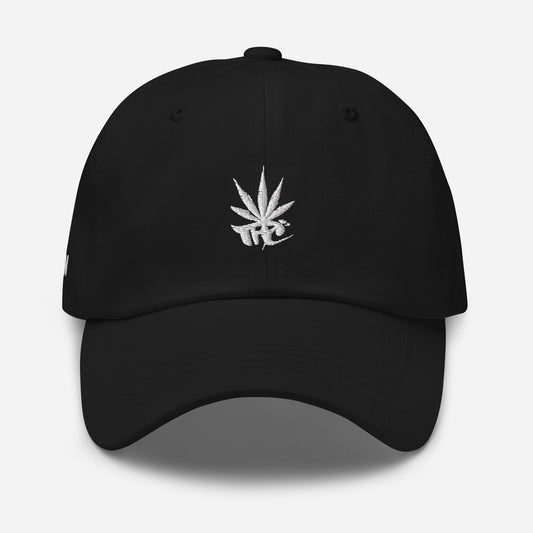 'Team High Campaigns' original white on black Dad hat