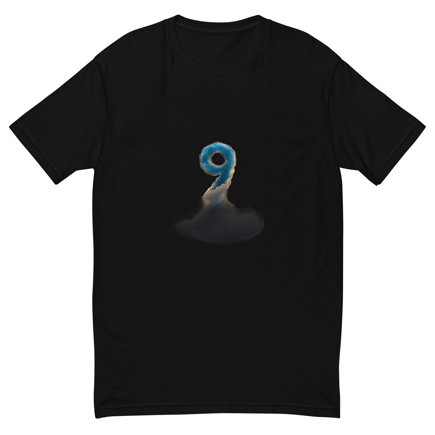 The 'Cloud 9' original Short Sleeve T-shirt (BLACK)